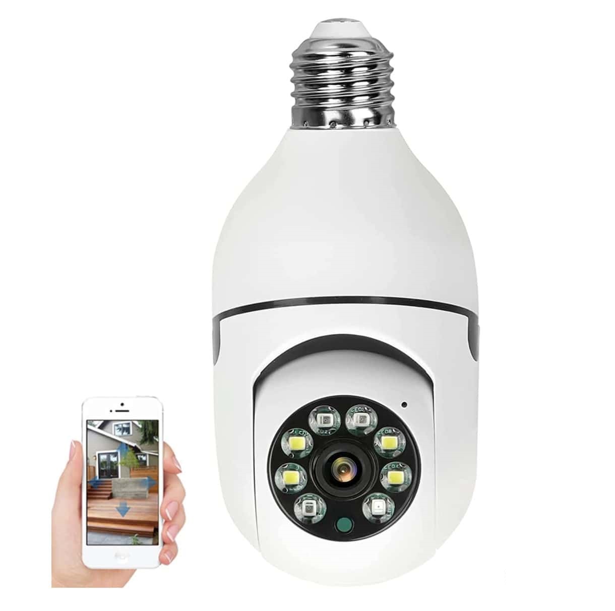 دوربین-لامپی-وایرلس-چرخشی